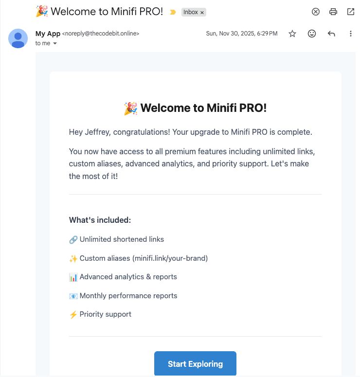 Minifi URL Shortener screenshots 5