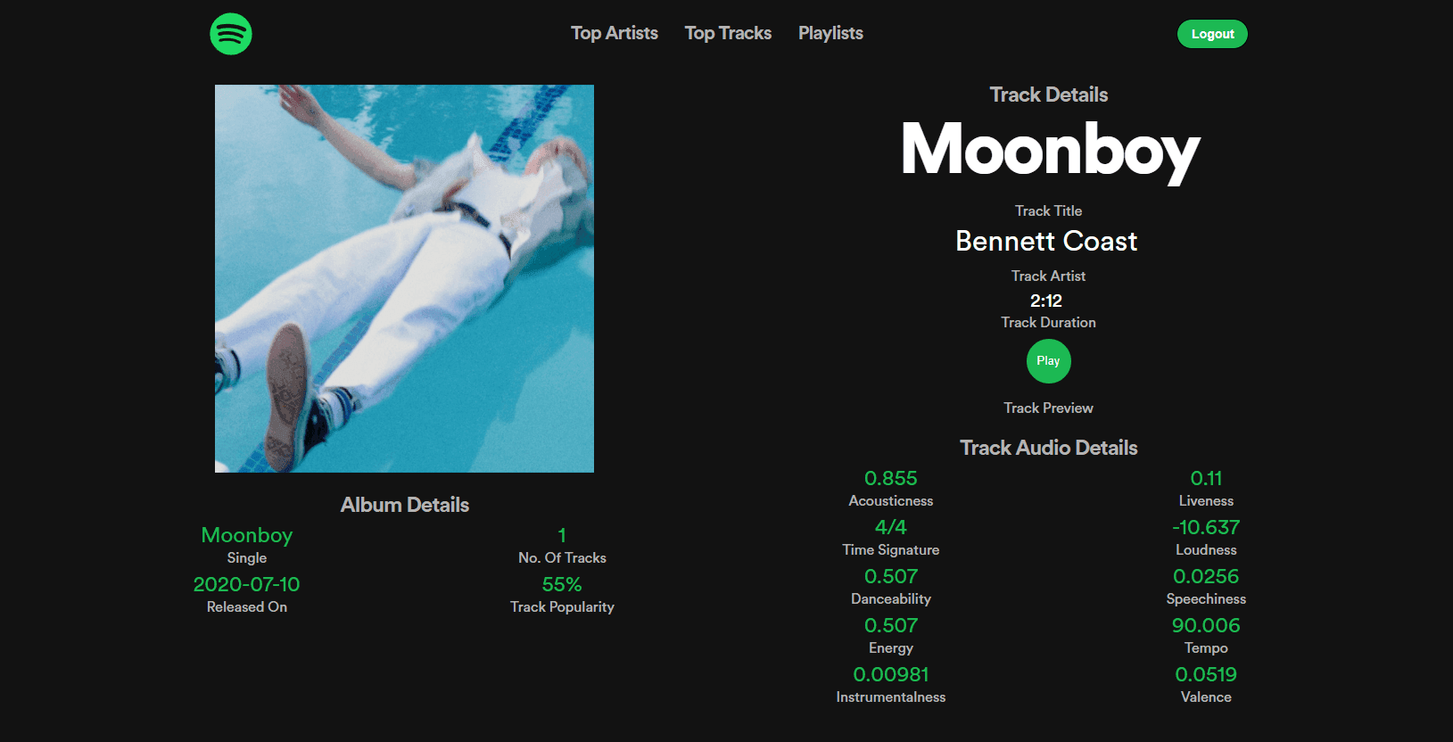 Spotify Viewer screenshots 9